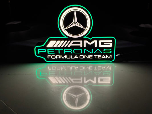 Mercedes AMG Petronas LED Dimmable light box