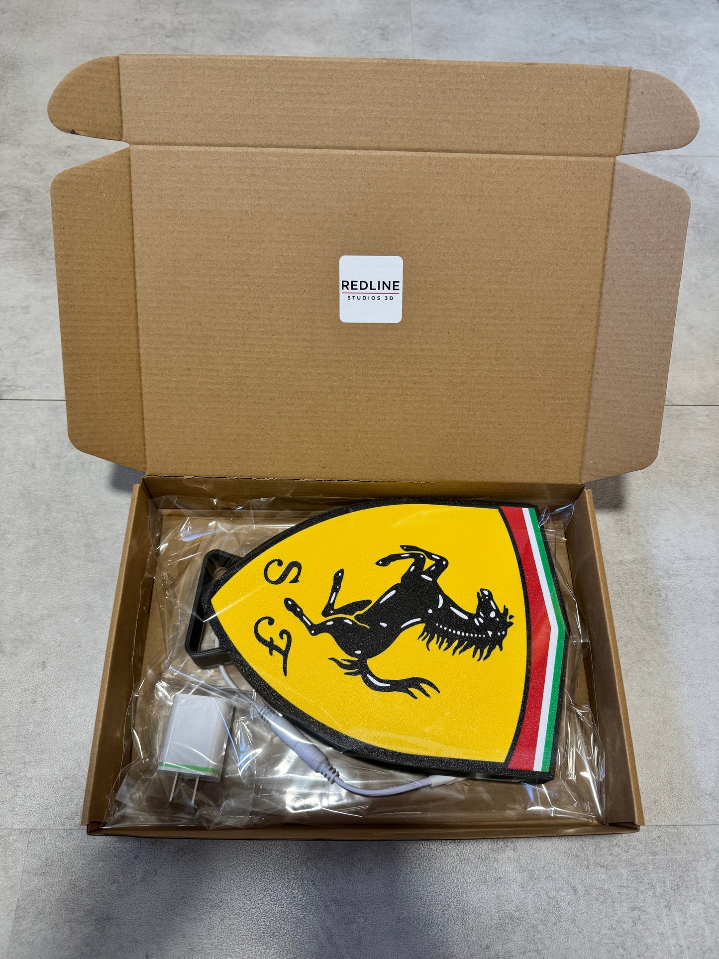 Scuderia Ferrari LED Dimmable Light Box