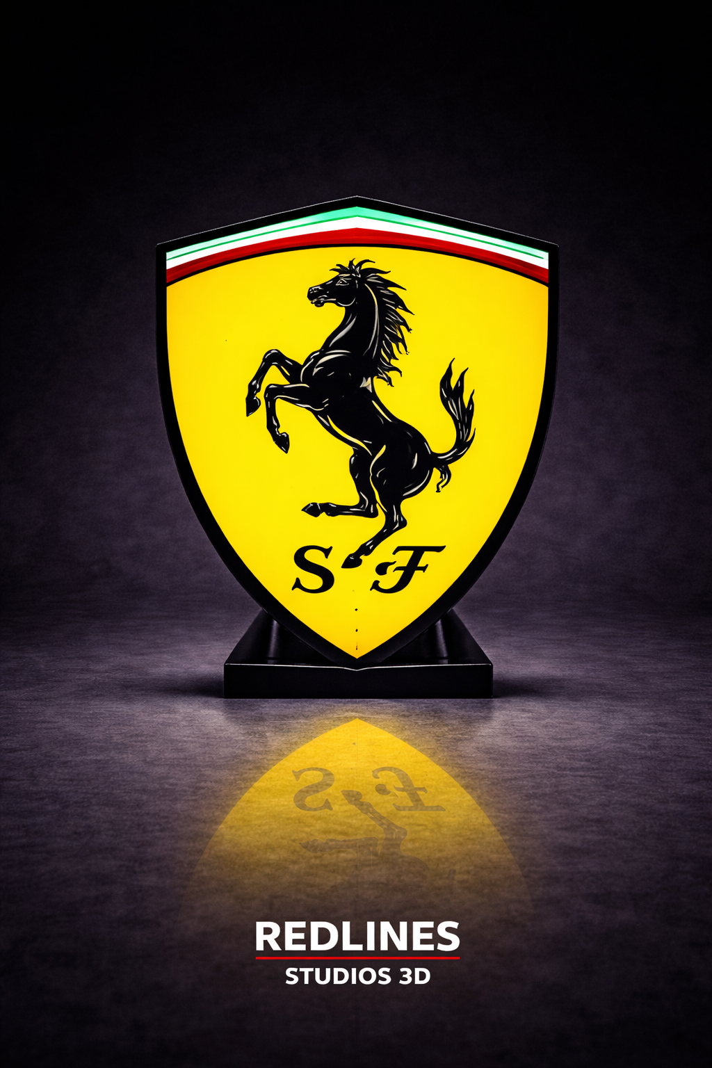 Scuderia Ferrari LED Dimmable Light Box