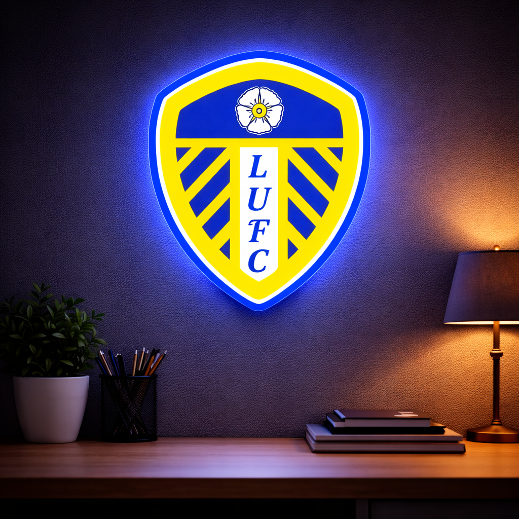 Leeds Football Club LED Dimmable Light Box