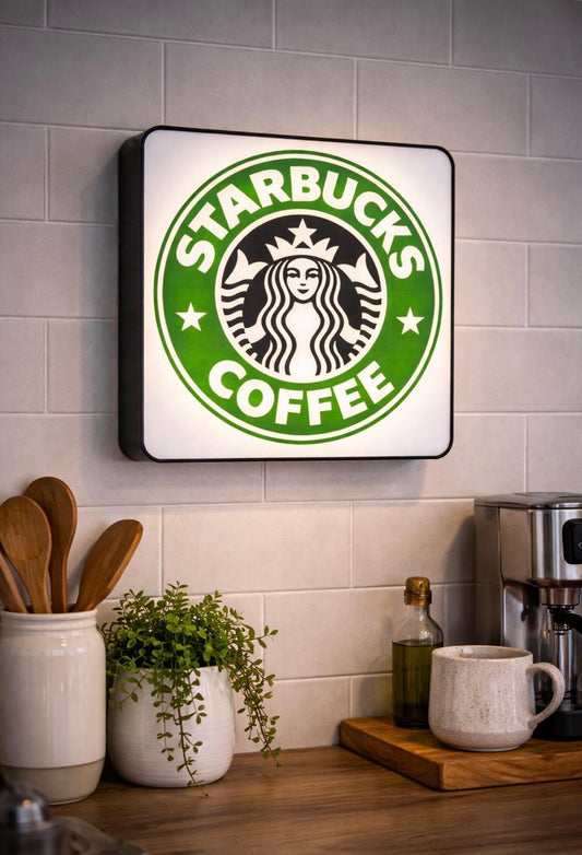 Starbucks Coffee LED Dimmable Light Box