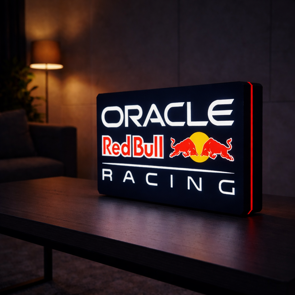Oracle Red Bull Racing LED Dimmable Light Box